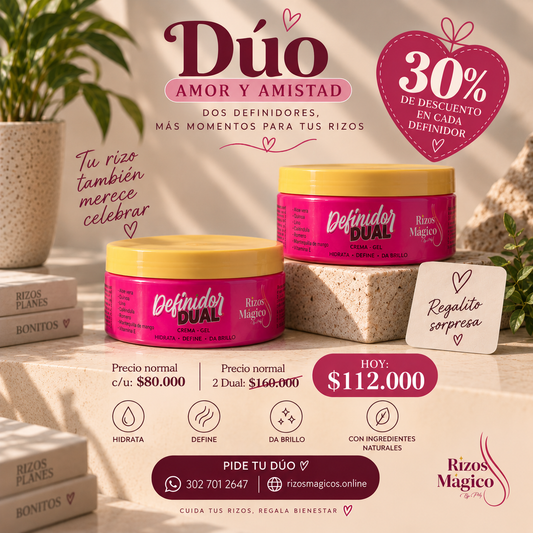 Dúo Amor y Amistad 💕 | 2 Definidores Dual + regalito sorpresa